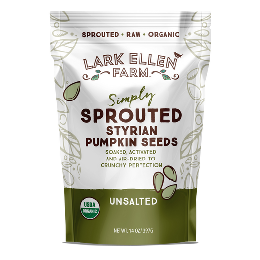 Organic Sprouted Styrian Pumpkin Seeds – Hull-Less, Crunchy, Vegan