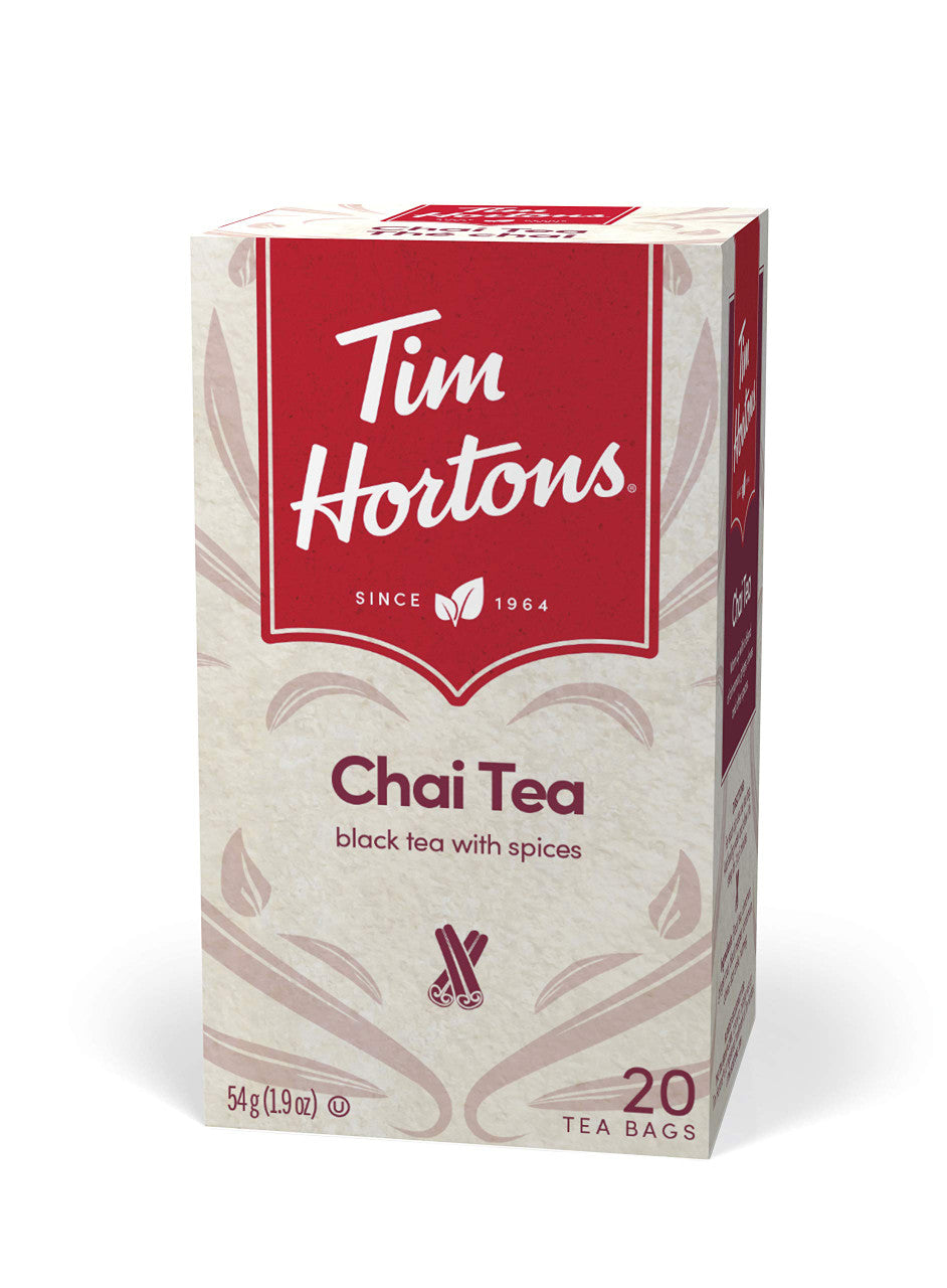 Canadian Tim Hortons Tea Varieties – 5 Premium Tea Bags Selection