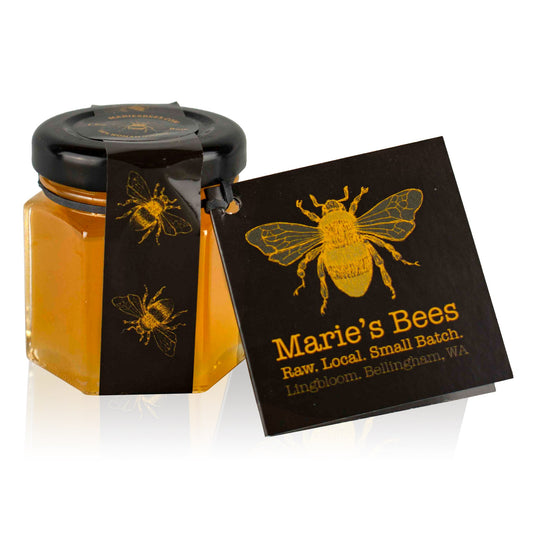 The Tiny 1.5oz Raw PNW Honey – pure, portable, sustainably harvested