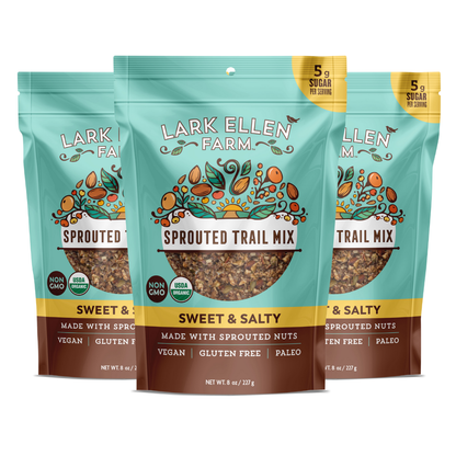 Organic Sweet & Salty Trail Mix – Vegan, Gluten-Free, Sprouted Nuts