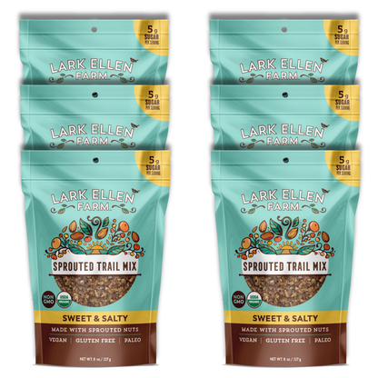Organic Sweet & Salty Trail Mix – Vegan, Gluten-Free, Sprouted Nuts