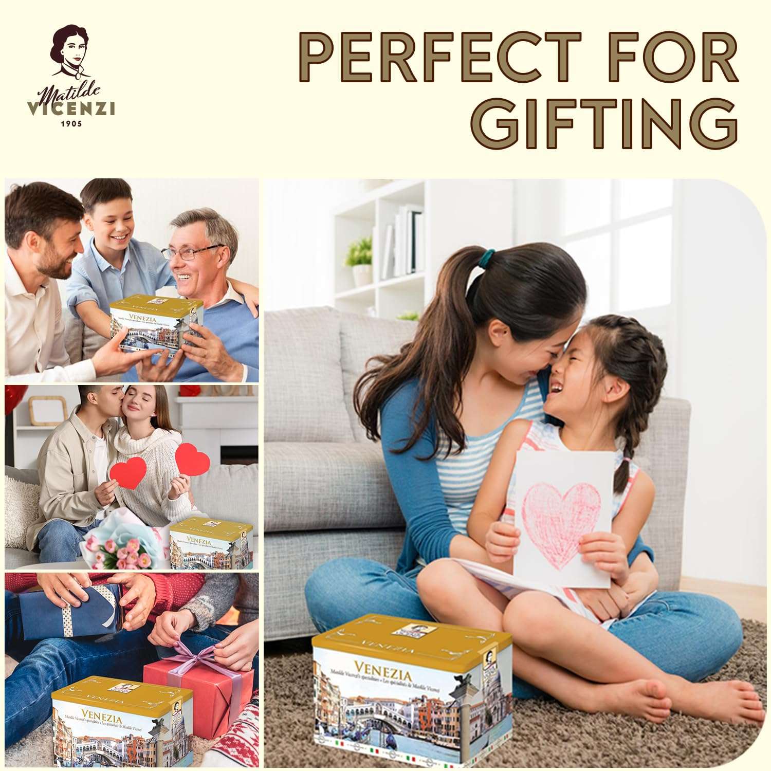 Italian Delicious Nana's Pastries & Cookies European Variety Pack - 23