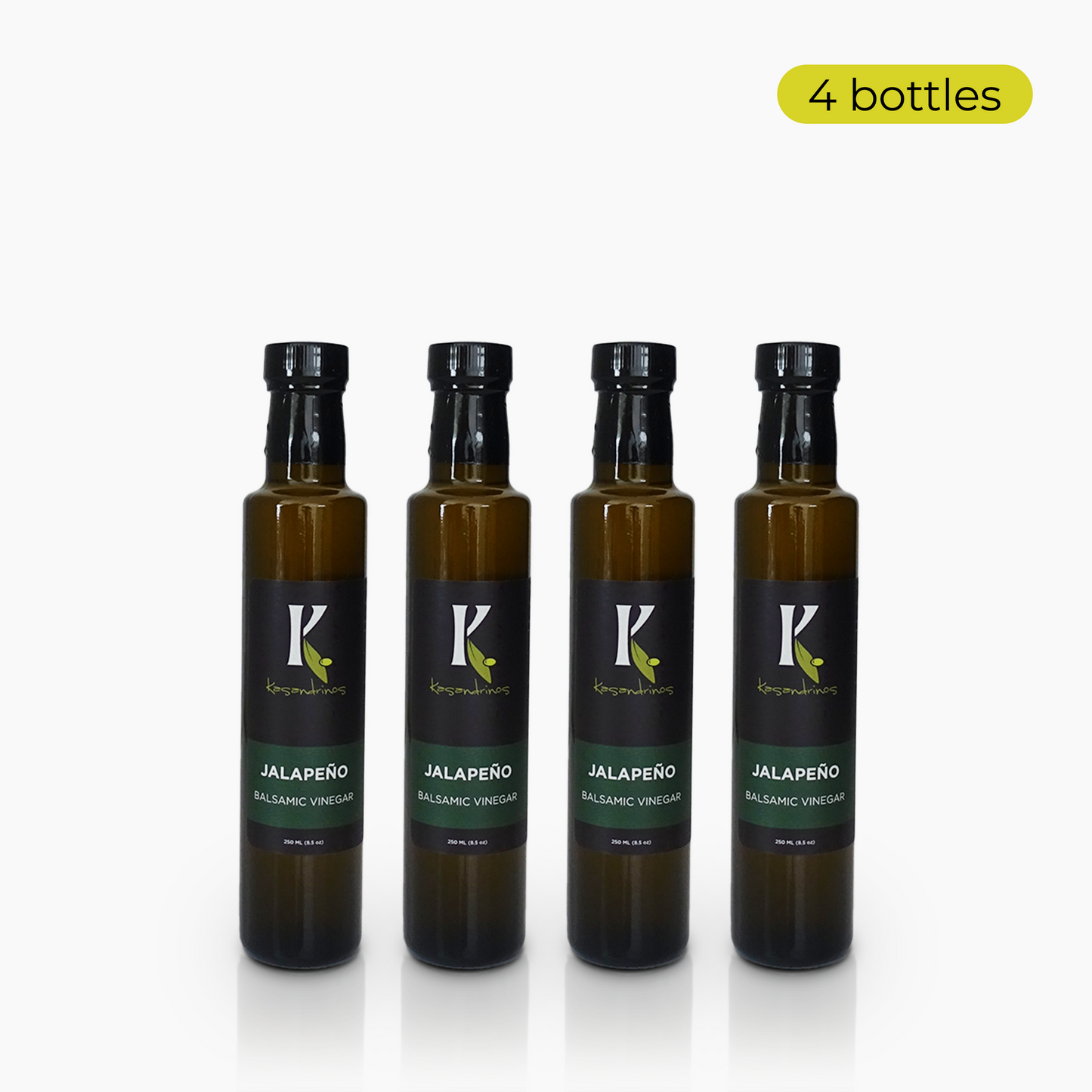 Jalapeño Balsamic Vinegar – Spicy-Sweet Infused 250ml by Kasandrinos