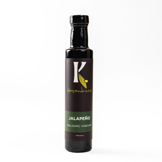 Jalapeño Balsamic Vinegar – Spicy-Sweet Infused 250ml by Kasandrinos