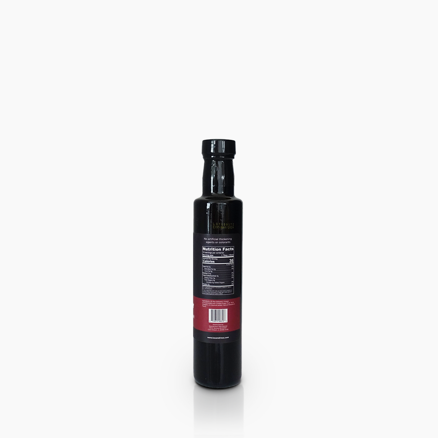 Kasandrinos Raspberry Balsamic Vinegar 250ml – Sweet & Tangy Gourmet