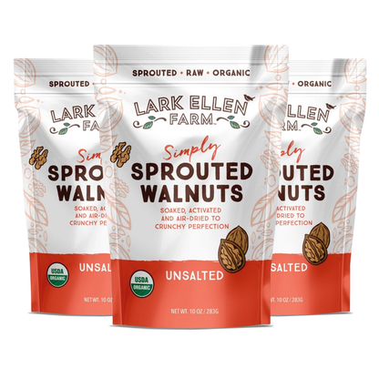 Organic Sprouted Walnut Halves – Crunchy, Nutritious, Heart-Healthy Snack