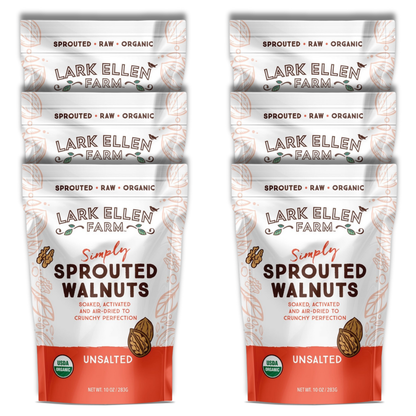 Organic Sprouted Walnut Halves – Crunchy, Nutritious, Heart-Healthy Snack