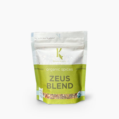 Organic Zeus Blend – Garlic, Sea Salt, Herbs & Red Pepper Flakes