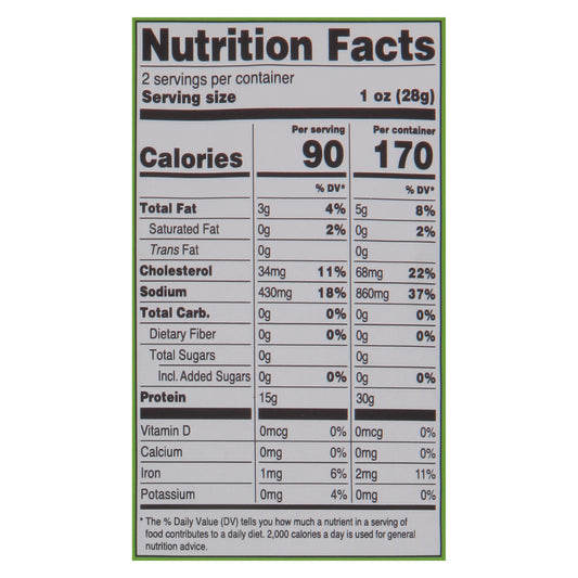 VACA CARNE SECA CHILE LM ( 8 X 2 OZ   )