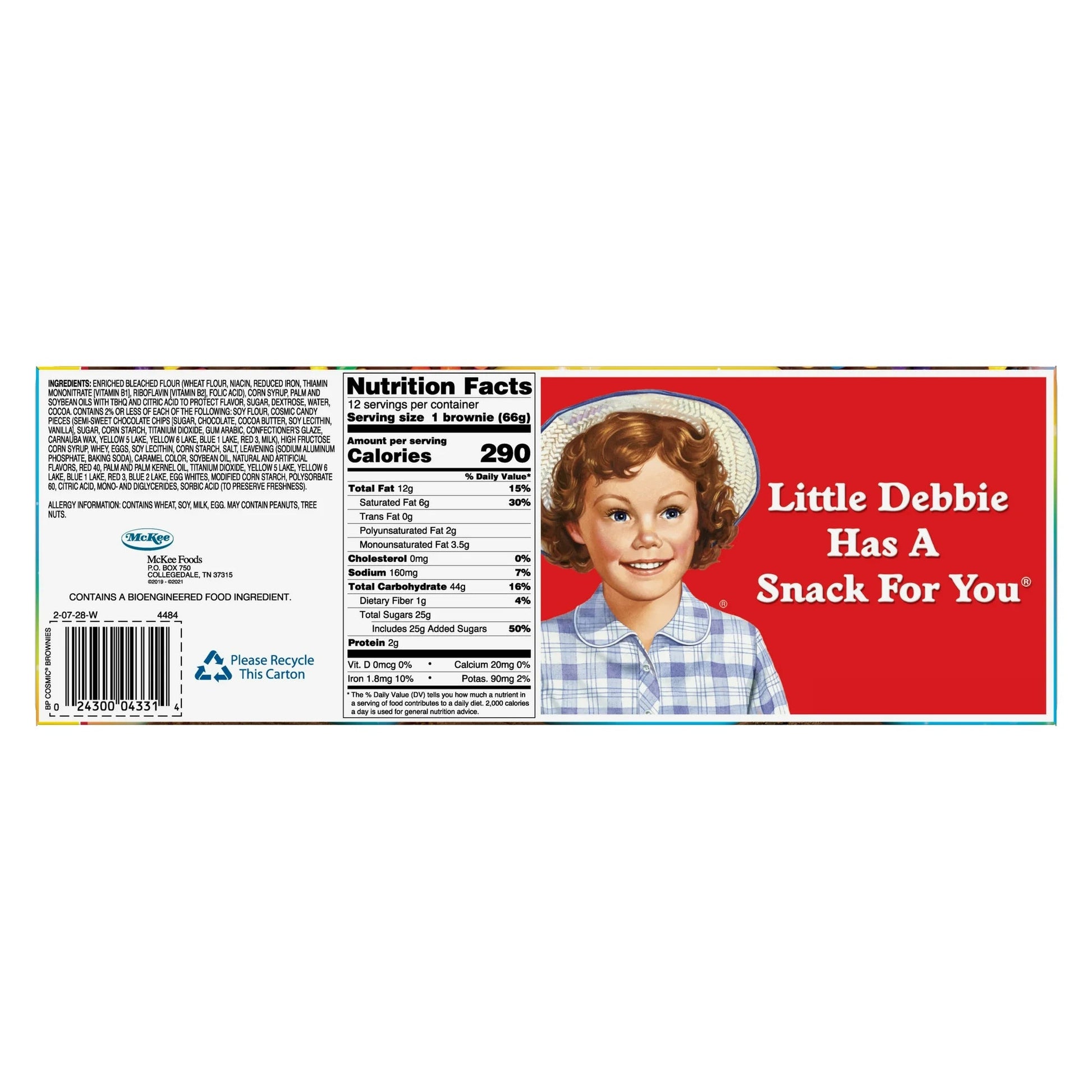 American COSMIC® Brownies Big Pack by Little Debbie | Tasty Snack Cakes - Taste The Planets