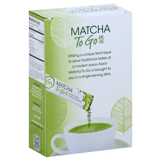AIYA MATCHA TO GO STKS ( 8 X 10 CT   )