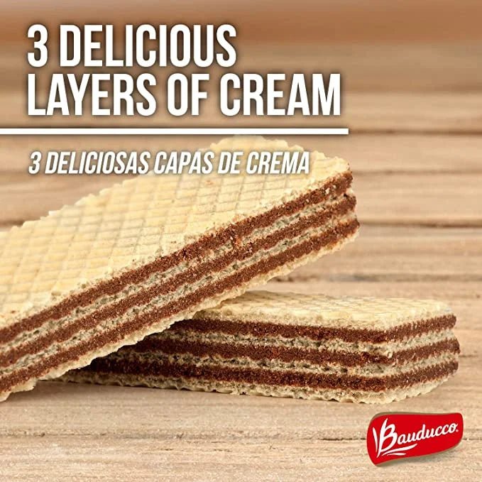 Brazilian Bauducco Wafer Chocolate – Crispy Wafer Cookie, 5oz - Taste The Planets