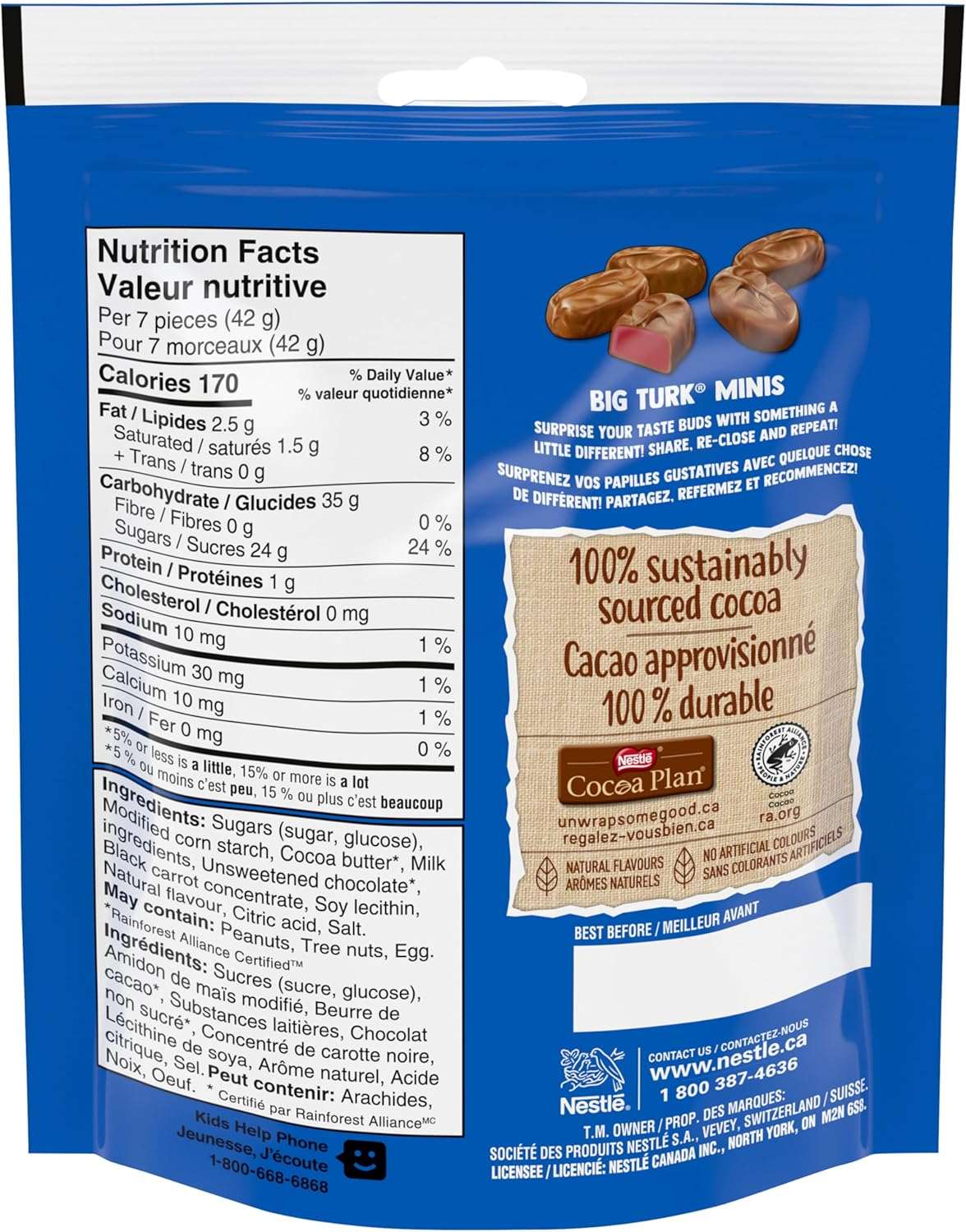 Canadian Big Turk Bites - Turkish Delights 180g 6.3oz | Taste The Planets 