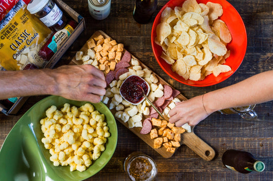 The Char-CURD-erie Box - Wisconsin Cheese Curds & Summer Sausage Gift Set