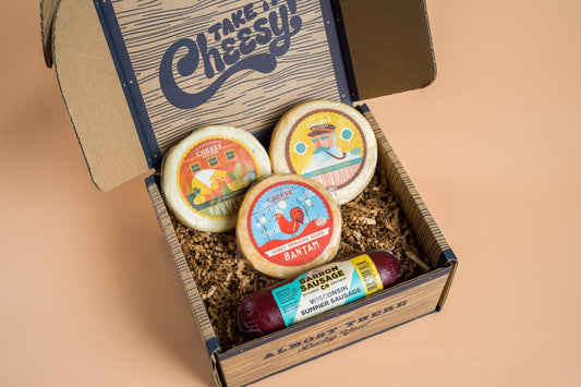 Cheese & Sausage Sampler 4-Pack - Wisconsin Artisan Cheese & Summer Sausage