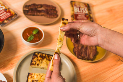Bacon Golden Baked Bliss Cheese - Real Bacon Baked Wisconsin Cheese