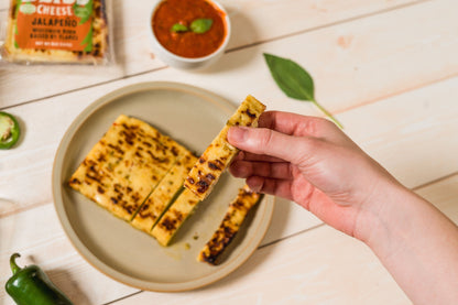Jalapeño Golden Baked Bliss - Spicy Hot Baked Wisconsin Cheese