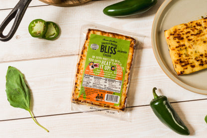 Jalapeño Golden Baked Bliss - Spicy Hot Baked Wisconsin Cheese
