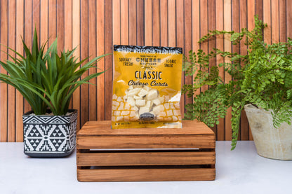 Wisconsin Cheese Curds Sampler 8-Pack - Fresh Squeaky Curds in 8 Flavors