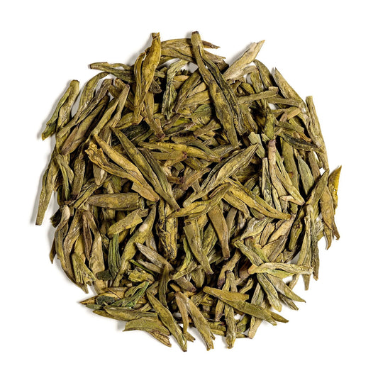 Chinese Longjing Dragon Well Green Tea – Premium Ming Qian Pre - Qingming 15g - Taste The Planets