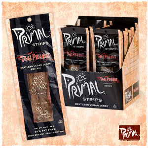 Primal Thai Peanut Meatless Jerky (24x1 Oz)