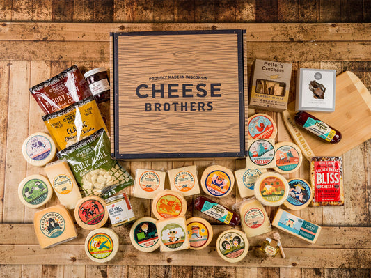 Just About Everything Box - 26-Cheese Ultimate Wisconsin Cheese Gift Set