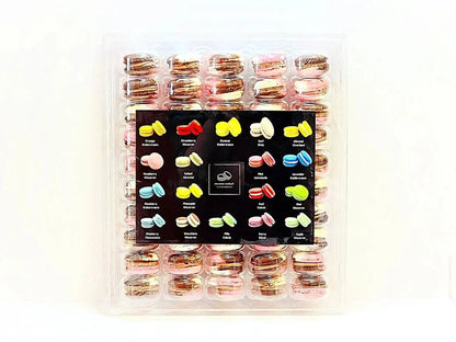 French Macarons – Large Party Size Assorted Cookies Parties Catering | Taste The Planets 