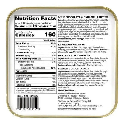 French St Michel Cookie Collection – 17.9 oz | Authentic French Biscuits | Taste The Planets 