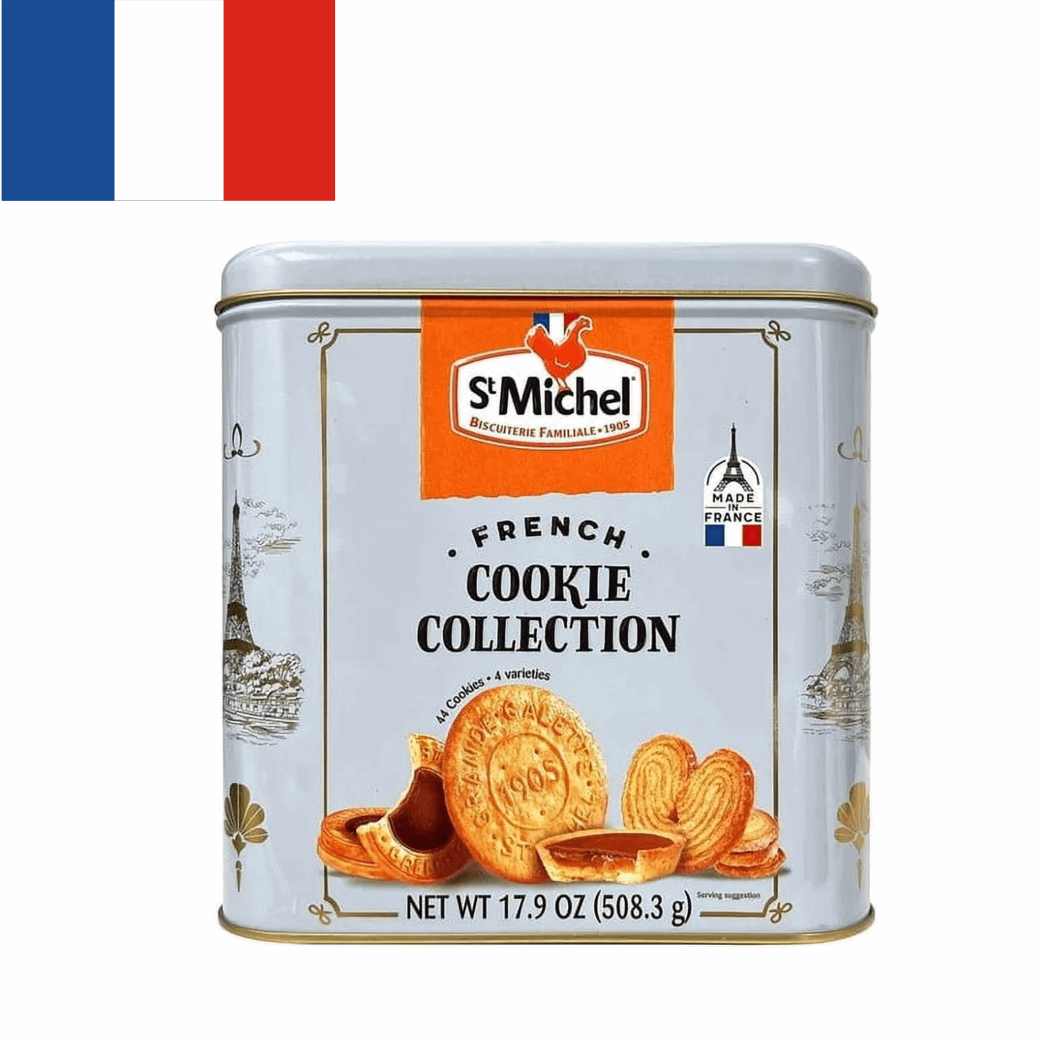 French St Michel Cookie Collection – 17.9 oz | Authentic French Biscuits | Taste The Planets 