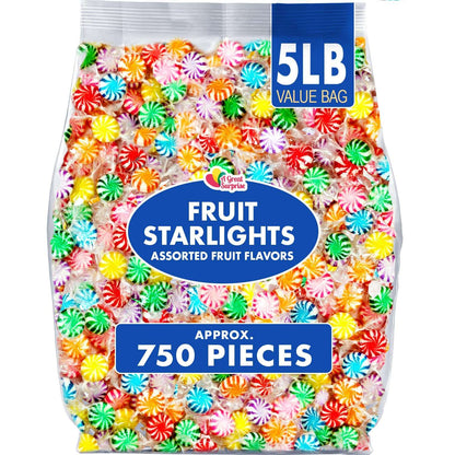 Bulk Lollipops & Candy Mix 5 lbs Assorted Fruit, Mint & Party | Taste The Planets 