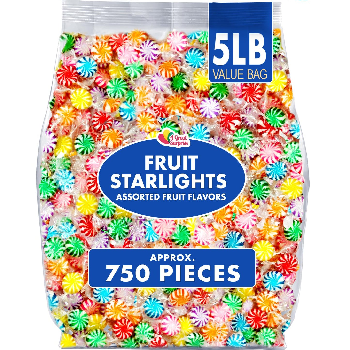 Canadian Bulk Lollipops & Candy Mix - 5 lbs Assorted Fruit, Mint & Party