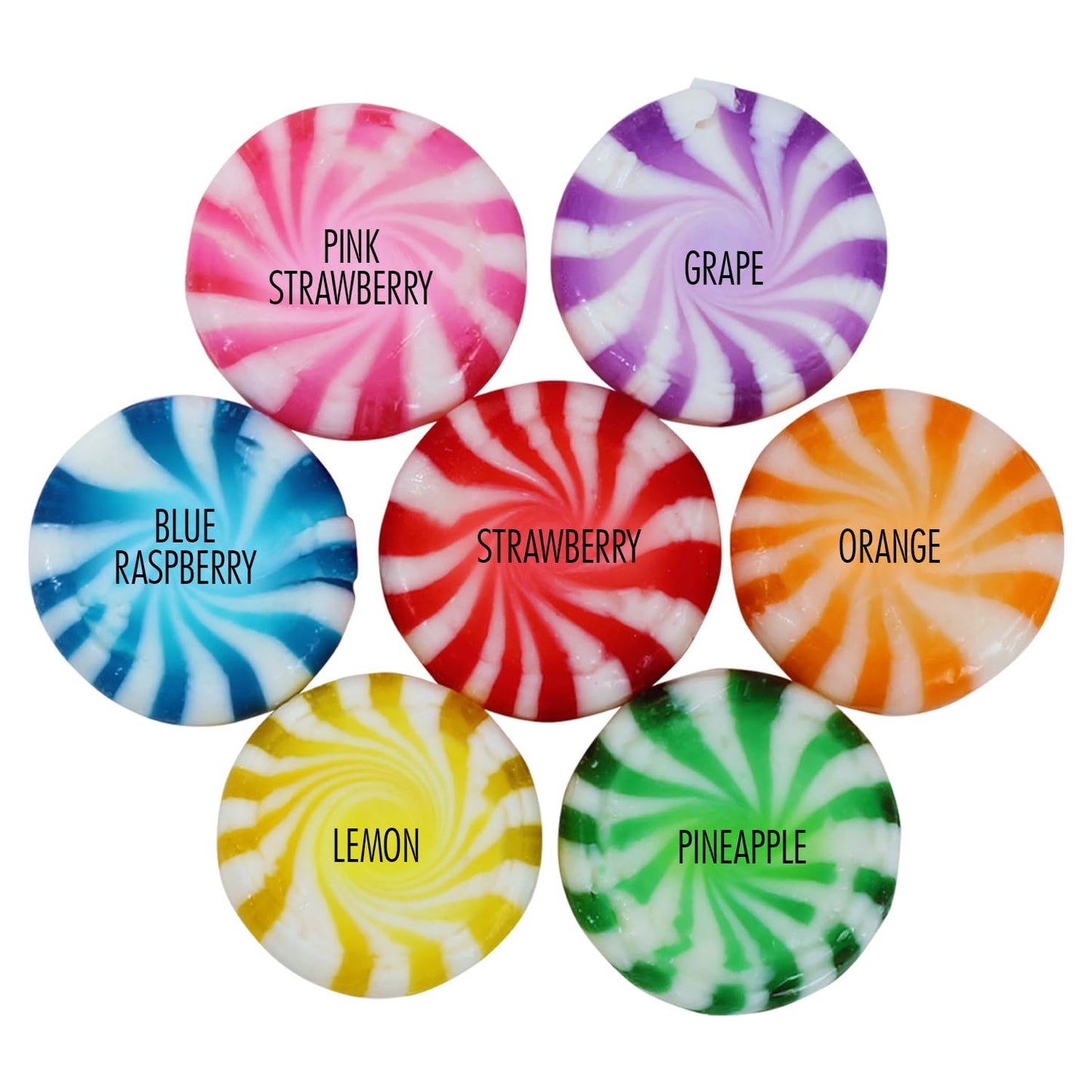 Canadian Bulk Lollipops & Candy Mix - 5 lbs Assorted Fruit, Mint & Party