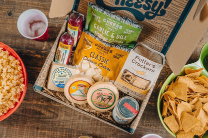 Deluxe Game Day Essentials Gift Pack - Wisconsin Cheese, Sausage & Snacks