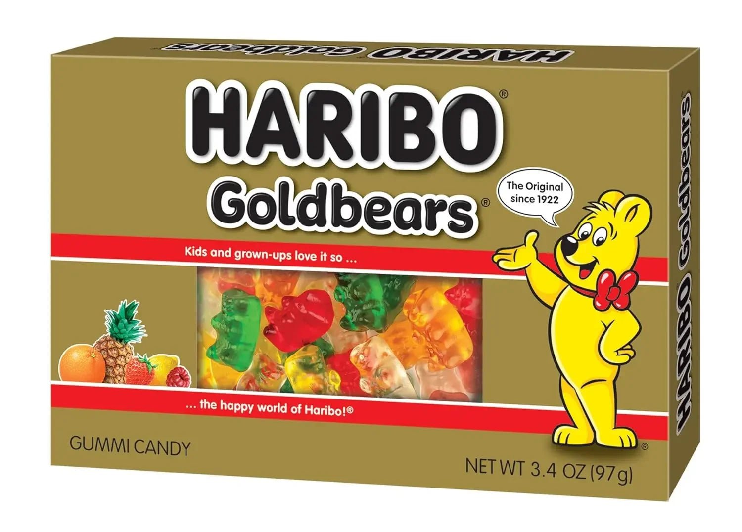 German Haribo Bears Products - Packs 1.1 Pound to Party Size - Taste The Planets