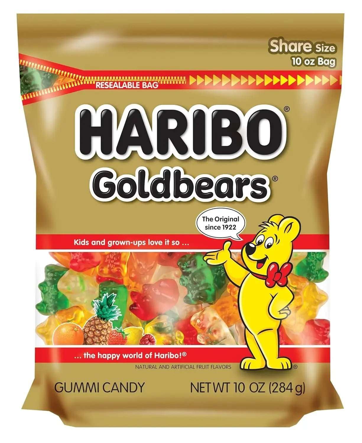 German Haribo Bears Products - Packs 1.1 Pound to Party Size | Taste The Planets 