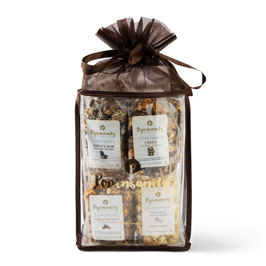 American Popcorn Gift Boxes – 10 and 8 Flavor Healthy Non-GMO & Kosher
