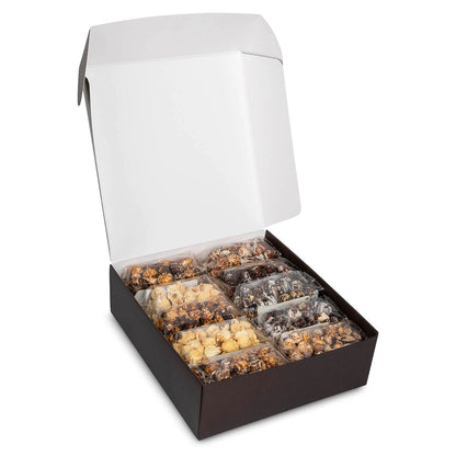 American Popcorn Gift Boxes – 10 and 8 Flavor Healthy Non-GMO & Kosher