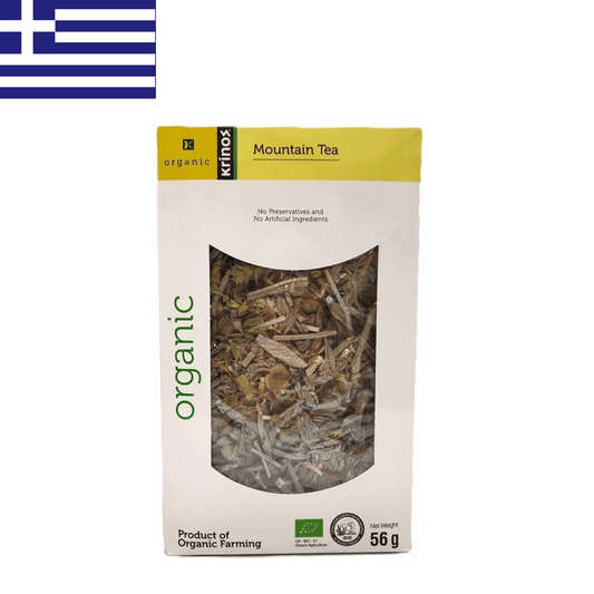 Greek Organic Mountain Tea – Premium Loose-Leaf Sideritis | 2 oz Herbal Tea | Taste The Planets 