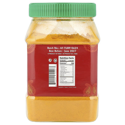 Indian - Canadian Jiva Organics Organic Turmeric Powder 1 lb - Taste The Planets