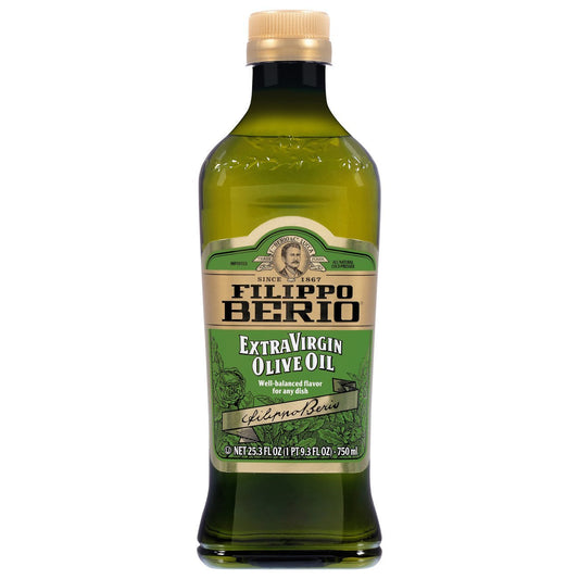 Itallian Filippo Berio Extra Virgin Olive Oil, Delicato - 25.3 Oz - Taste The Planets