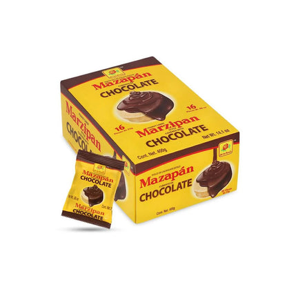Mexican De La Rosa Chocolate Covered Mazapan - 16 Counts - Taste The Planets