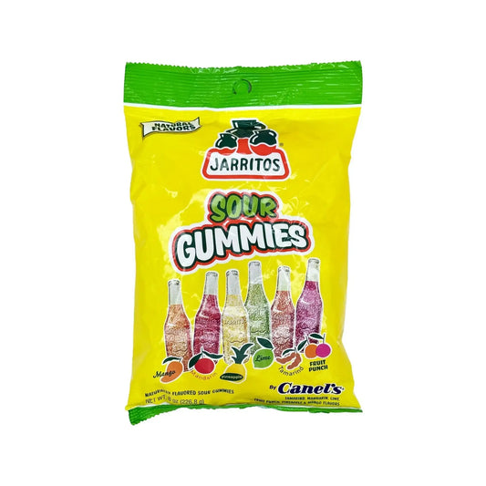 Mexican Jarritos Sour Gummies – Candy Inspired by Soda | 8oz Bag | Taste The Planets 