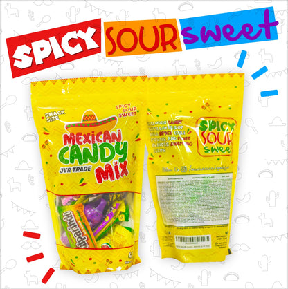 Mexican Candy Mix 42ct - Spicy Sweet Sour Dulces Luca Pulparindo Rellerindo