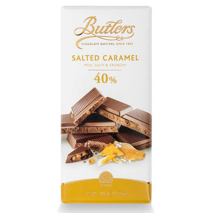 Premium Butlers Irish Chocolate Bars & Caramels – 7 Gourmet Flavors