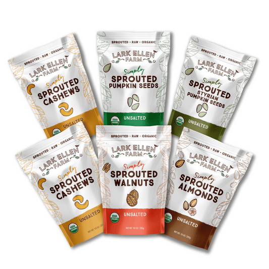 Sprouted & Organic Nut Gift Box – Almonds, Cashews, Walnuts & Seeds