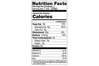 Northwoods Parmesan Cheese Sticks 30-Pack - Sharp Nutty Parmesan Snack Sticks