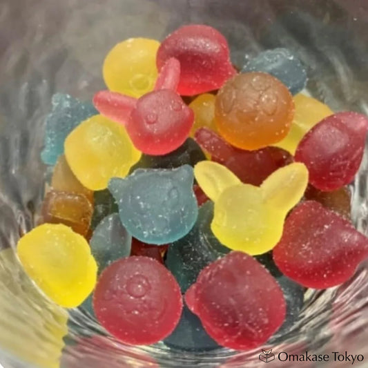 Japanese Lotte Pokepuni Pokémon Gummy 80 grams