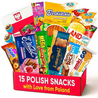 Authentic Polish Candy Box – 15 Traditional Treats from Poland