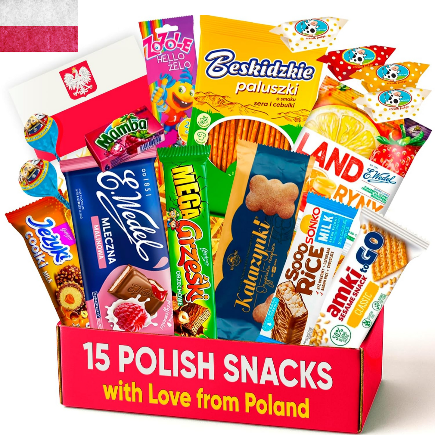 Authentic Polish Candy Box – 15 Traditional Treats from Poland