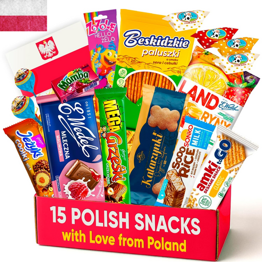 Authentic Polish Candy Box – 15 Traditional Treats from Poland